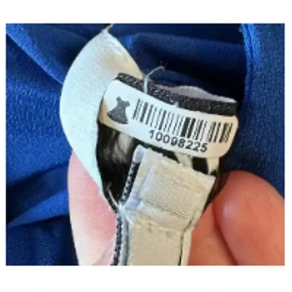 Reiss 3/4 Sleeve Cora Shift Dress - Blue - Picture 8 of 8